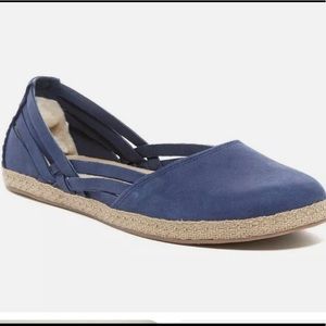 UGG Australia Women's Casual Flats  Slip-On Suede 1011187 Navy Blue Size 5